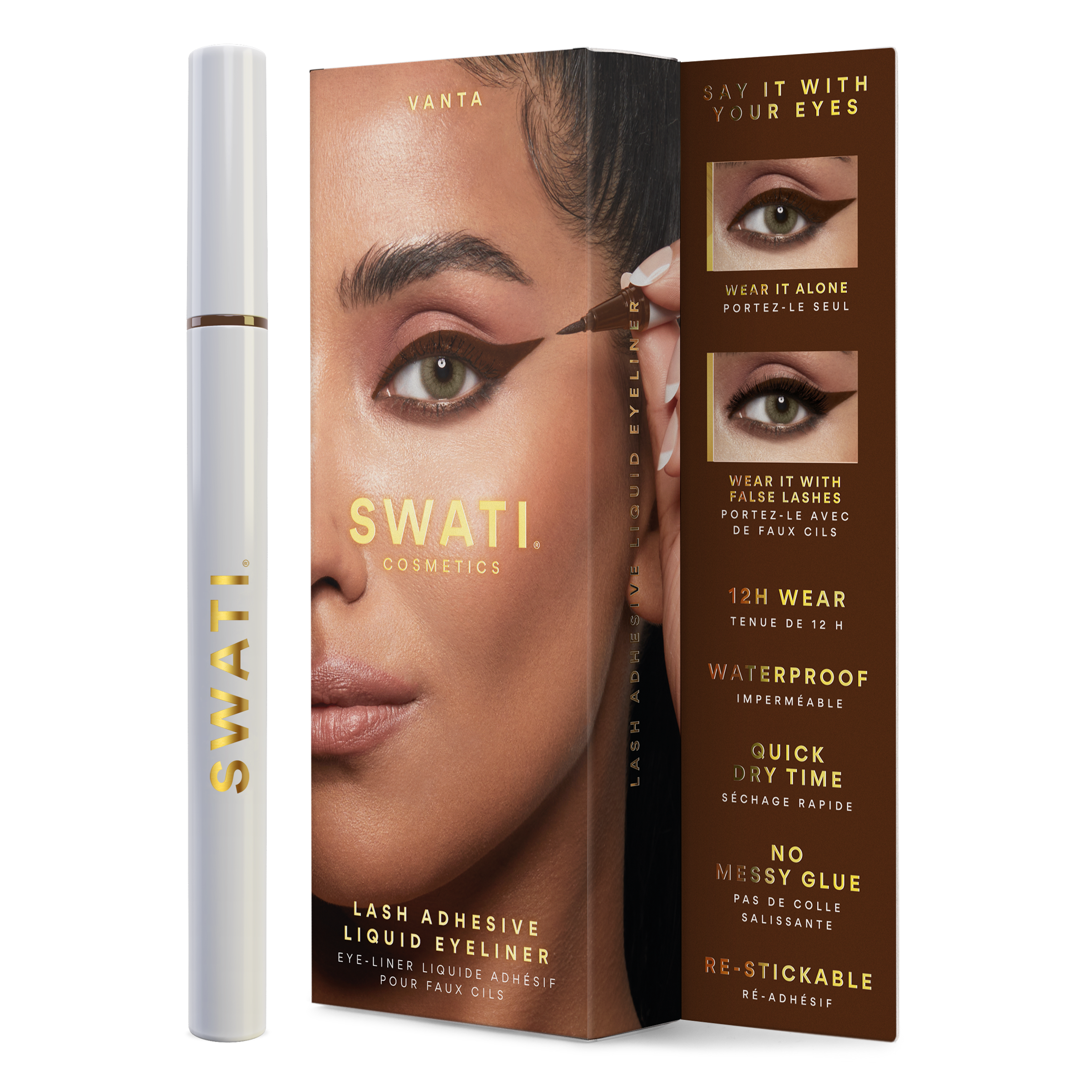 Buy Lash Adhesive Liquid Eyeliner - VANTA – SWATI® Official Online