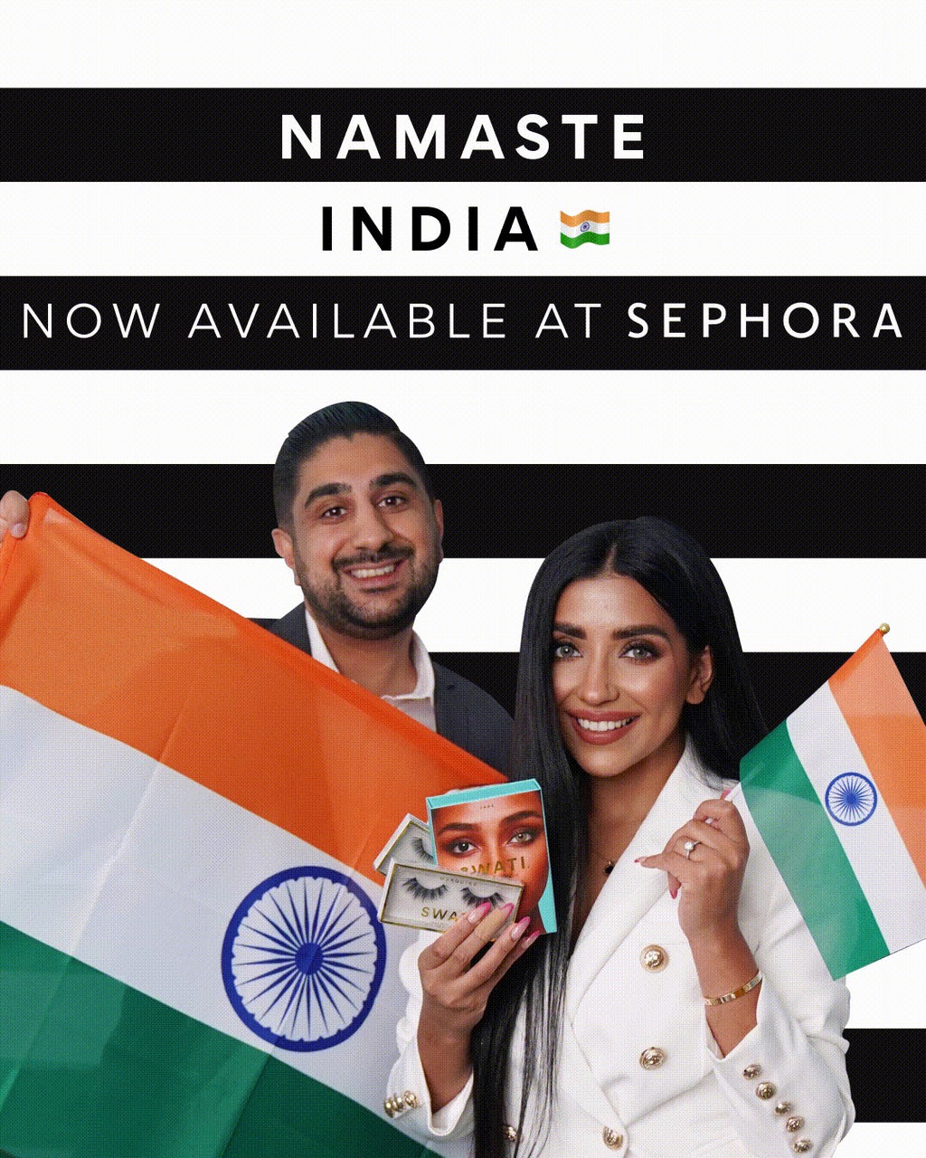 SWATI Cosmetics has launched in SEPHORA India!
