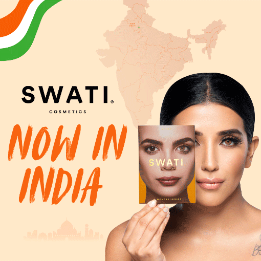 SWATI COSMETICS FULL LINE IS FINALLY AVAILABLE IN INDIA!