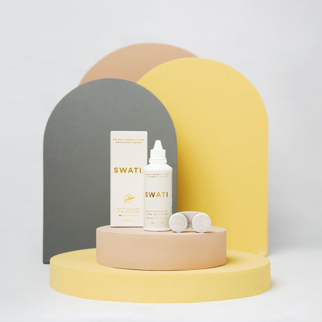 Solution pour lentilles de contact