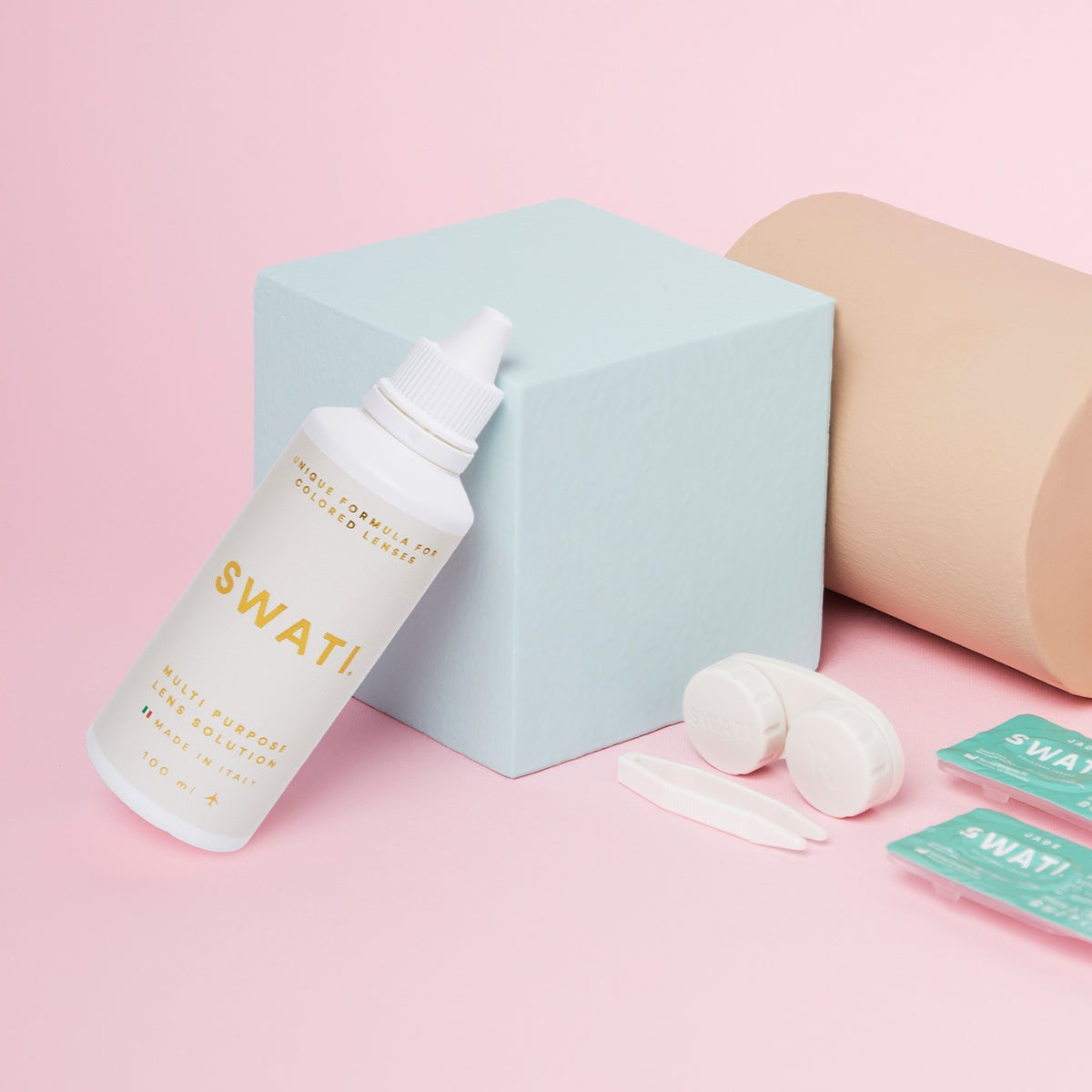 Solution pour lentilles de contact