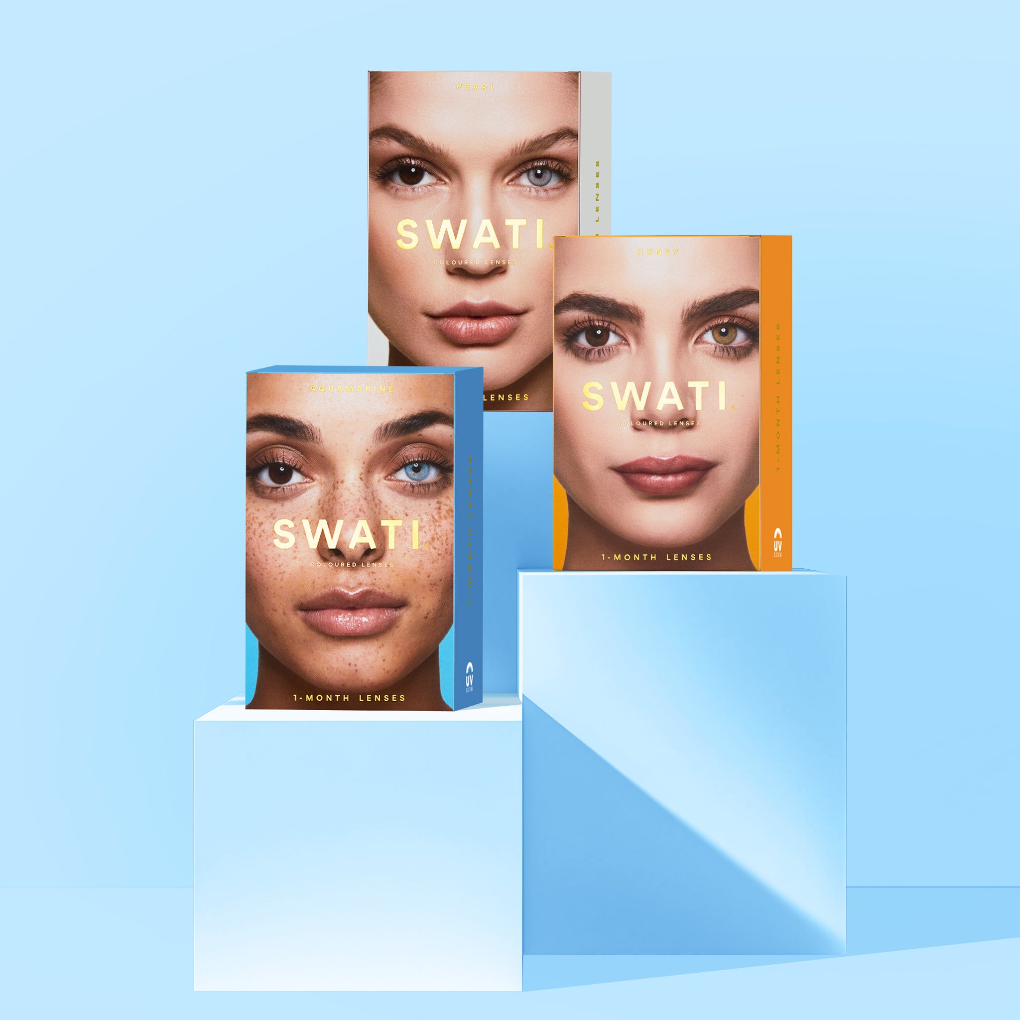 Coffret de lentilles Look Glam - 1 mois