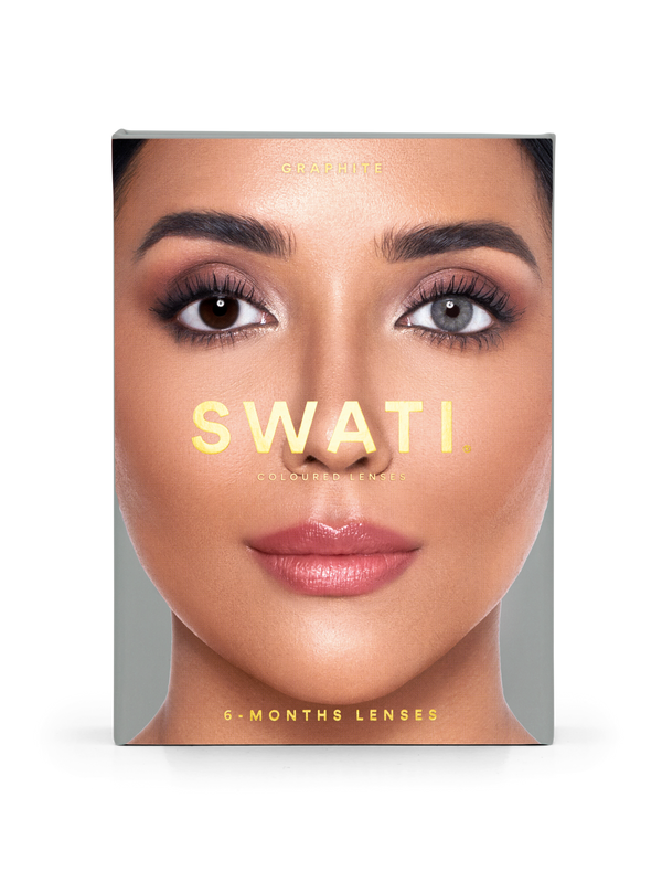 SWATI Cosmetics Lenses - Graphite - Packaging