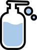 Liquid bottle Vector Image