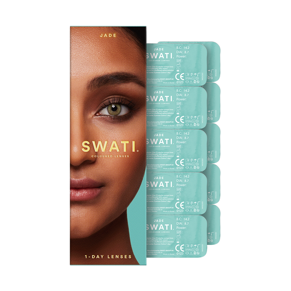 Green lenses (JADE) - Natural looking - 1 day