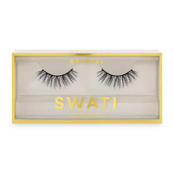 3D faux mink long & rounded lashes - CRYSTAL